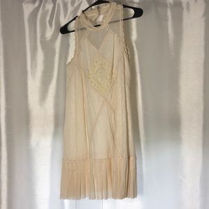 Cream free people dress
